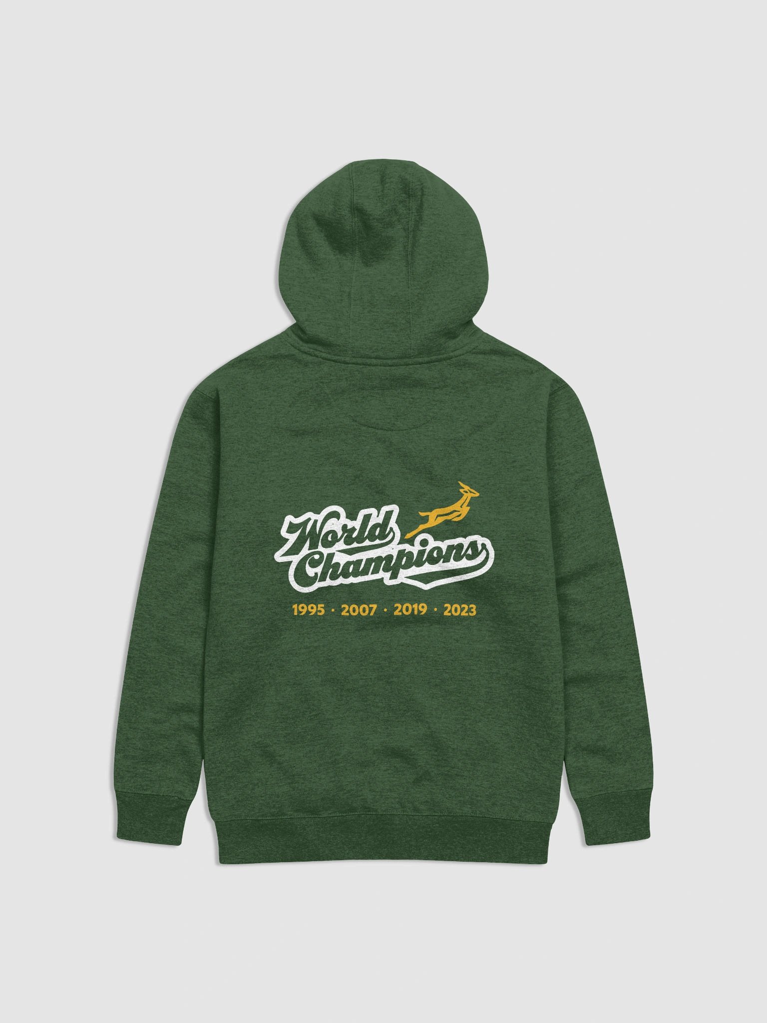 4-time World Champions Springbok rugby theme Unisex Hoodie product image (6)