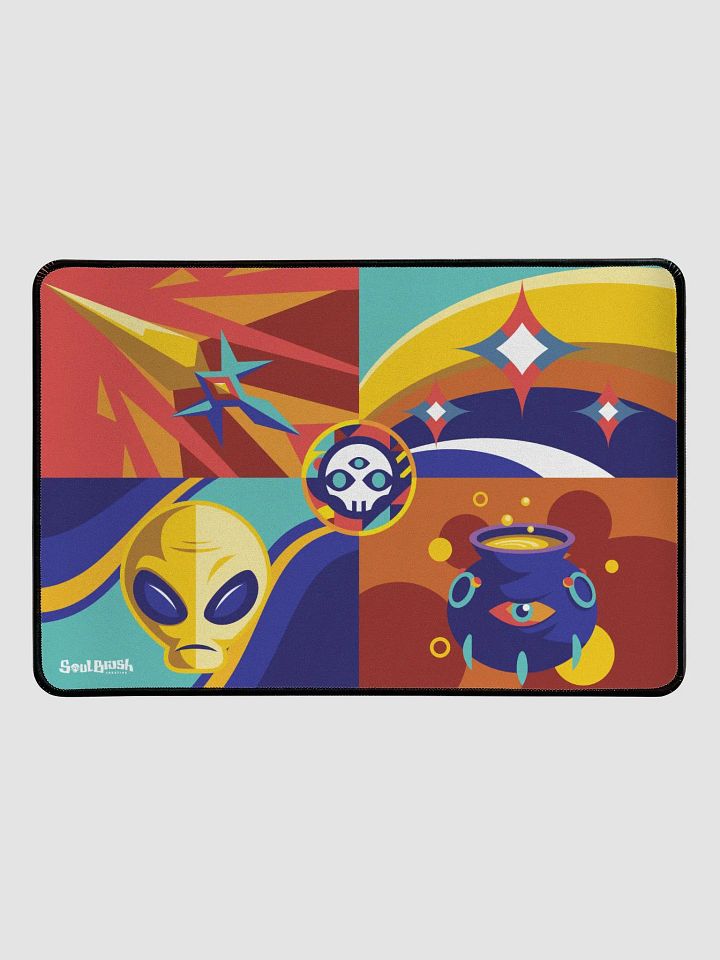 Crimson Rush Desk Mat product image (1)