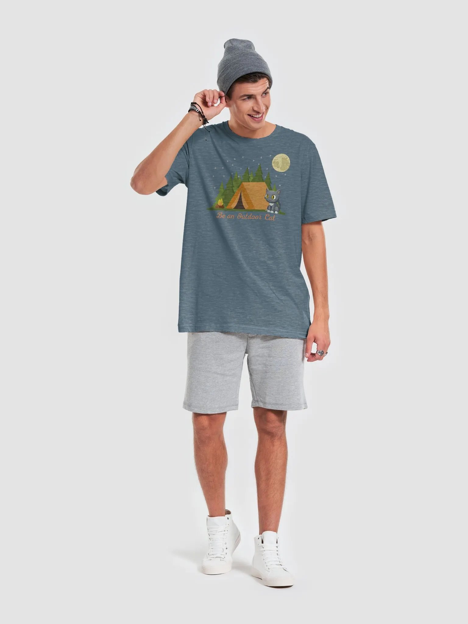 Be an Outdoor Cat - Ladies Soft Tee product image (76)