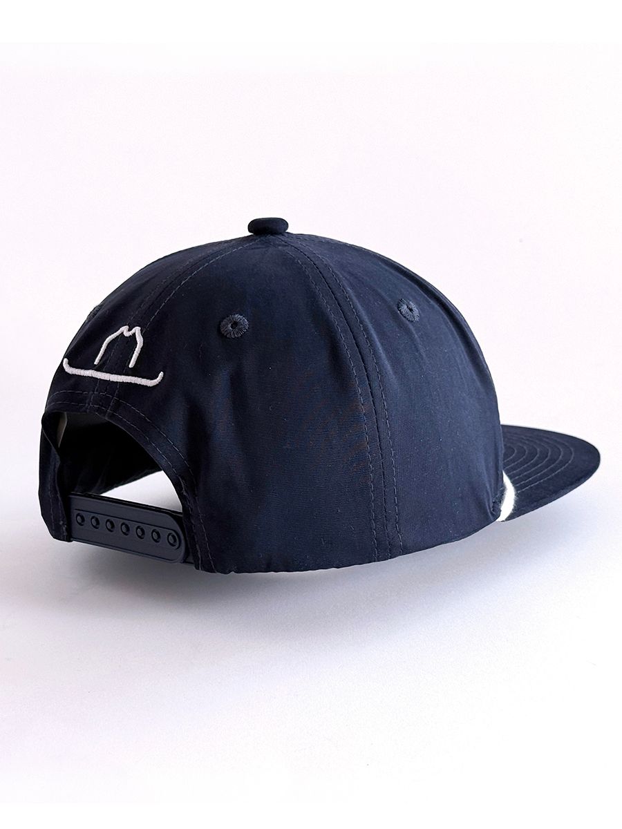 Vaquero Script Grandpa Hat Navy product image (2)