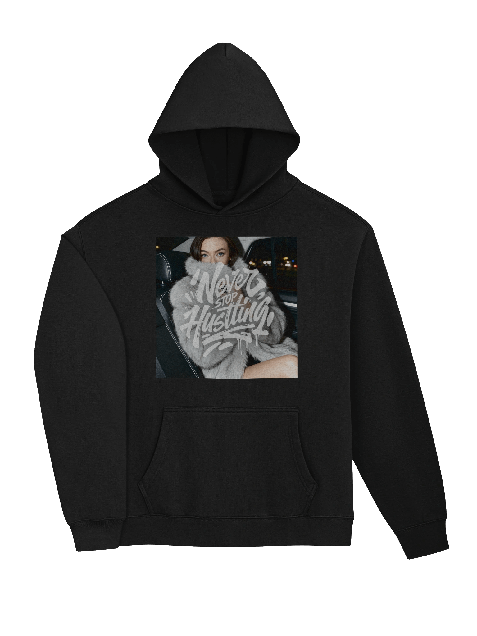 never stop hustling premium hoodie product image (3)