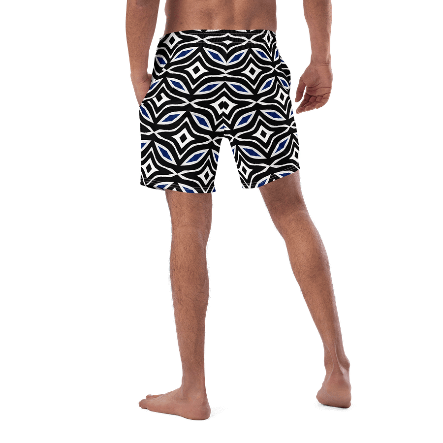 Symmetric Monochrome Swim Trunks product image (5)