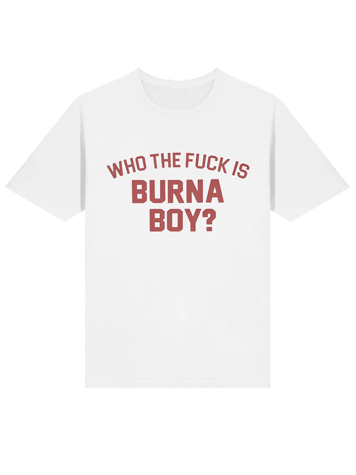 Who The Fuck Is Burna Boy T-Shirt product image (2)