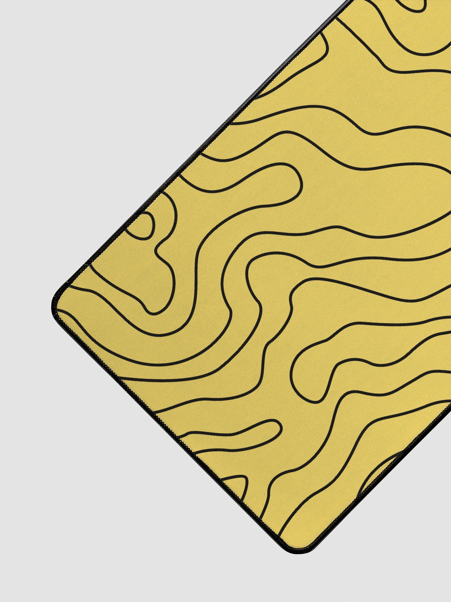 Black/Yellow Damascus Deskpad product image (3)