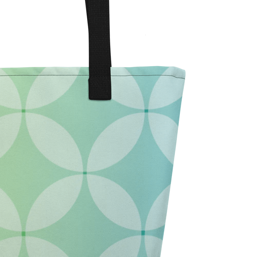 Harmony Circle Polyester Tote Bag product image (3)