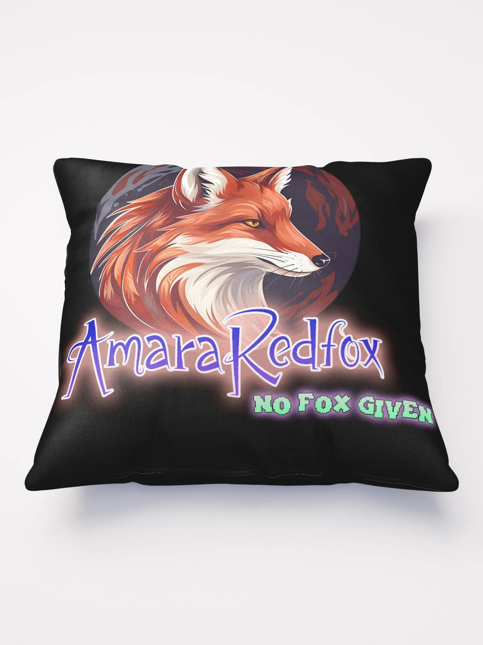 Amara Redfox Logo Pillow product image (1)