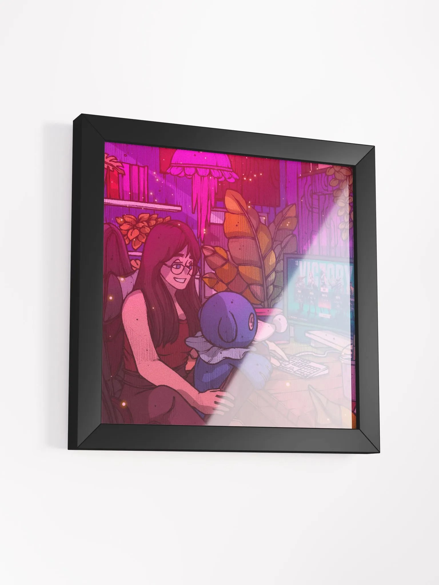 Mipha & Buddy | Poster + Frame product image (3)