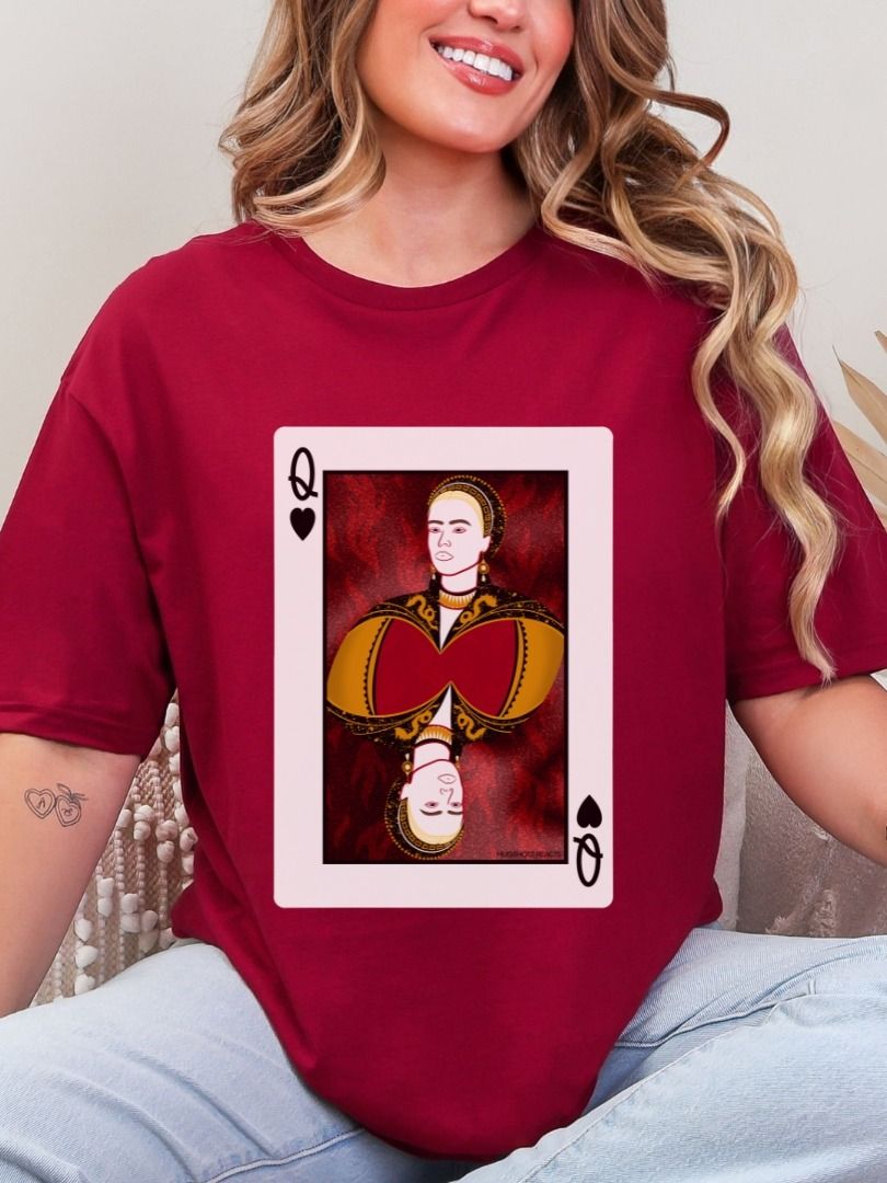 Team Black Fantasy Graphic Tee - Queen of Hearts Inspired Shirt product image (2)