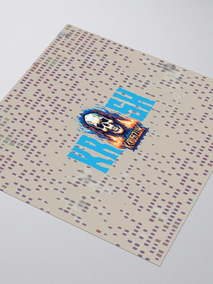 Krush Header Vinyl Sticker 💥🎮 product image (4)
