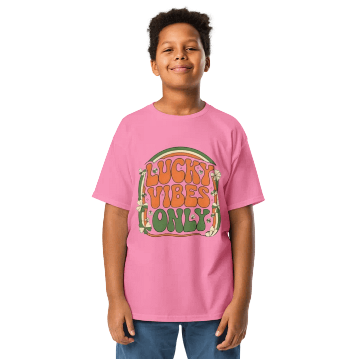 Kids T-Shirt Lucky vibes Only St. Day product image (1)