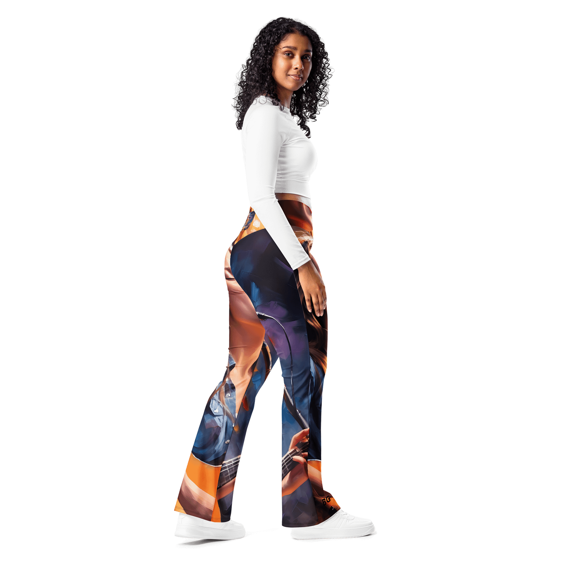 'Impossible Dream' EcoChic Flare Leggings product image (9)