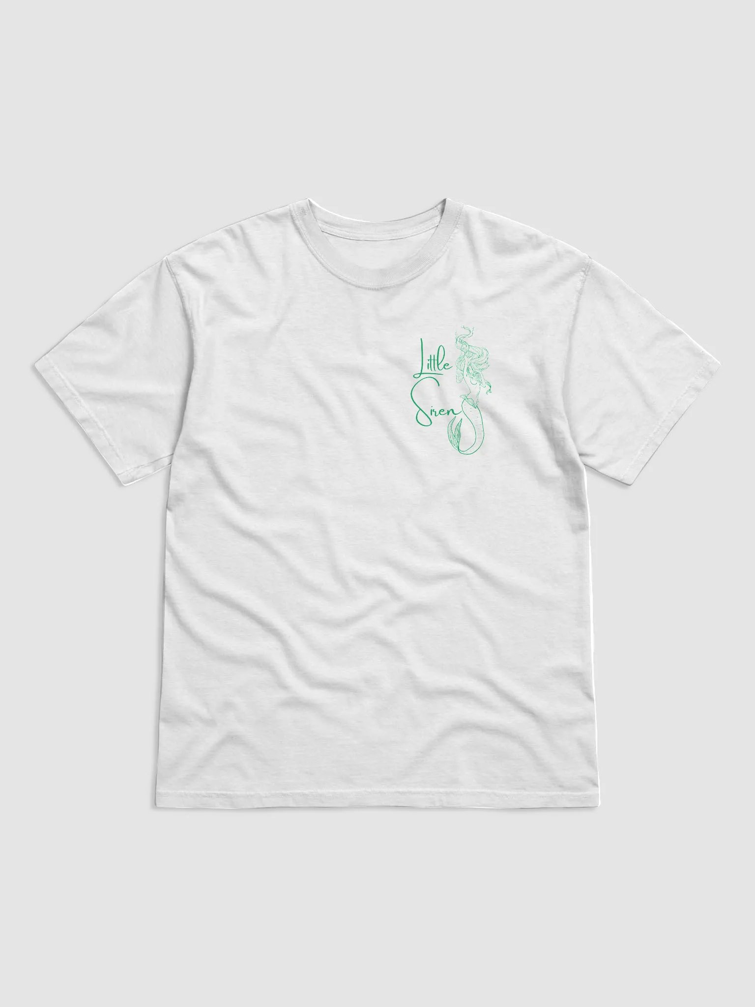 Little Siren White and Green product image (1)