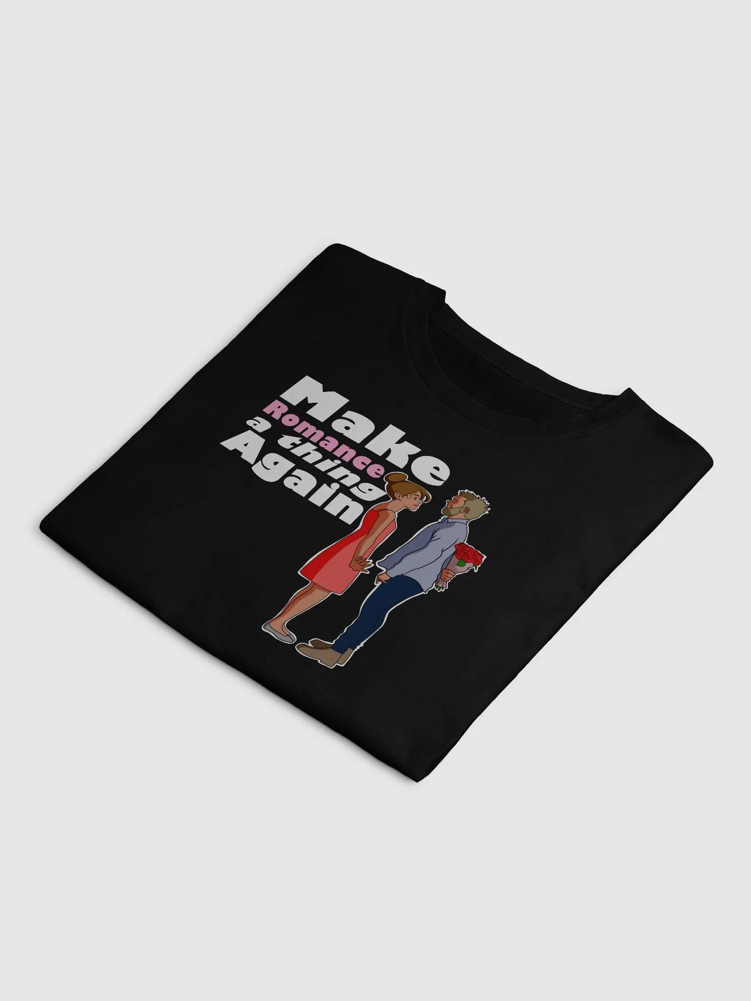 Make Romance a thing Again - premium CROP t-shirt product image (8)
