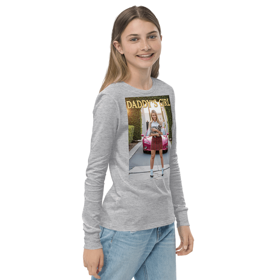 DADDY'S GIRL Youth Long Sleeve Tee product image (22)