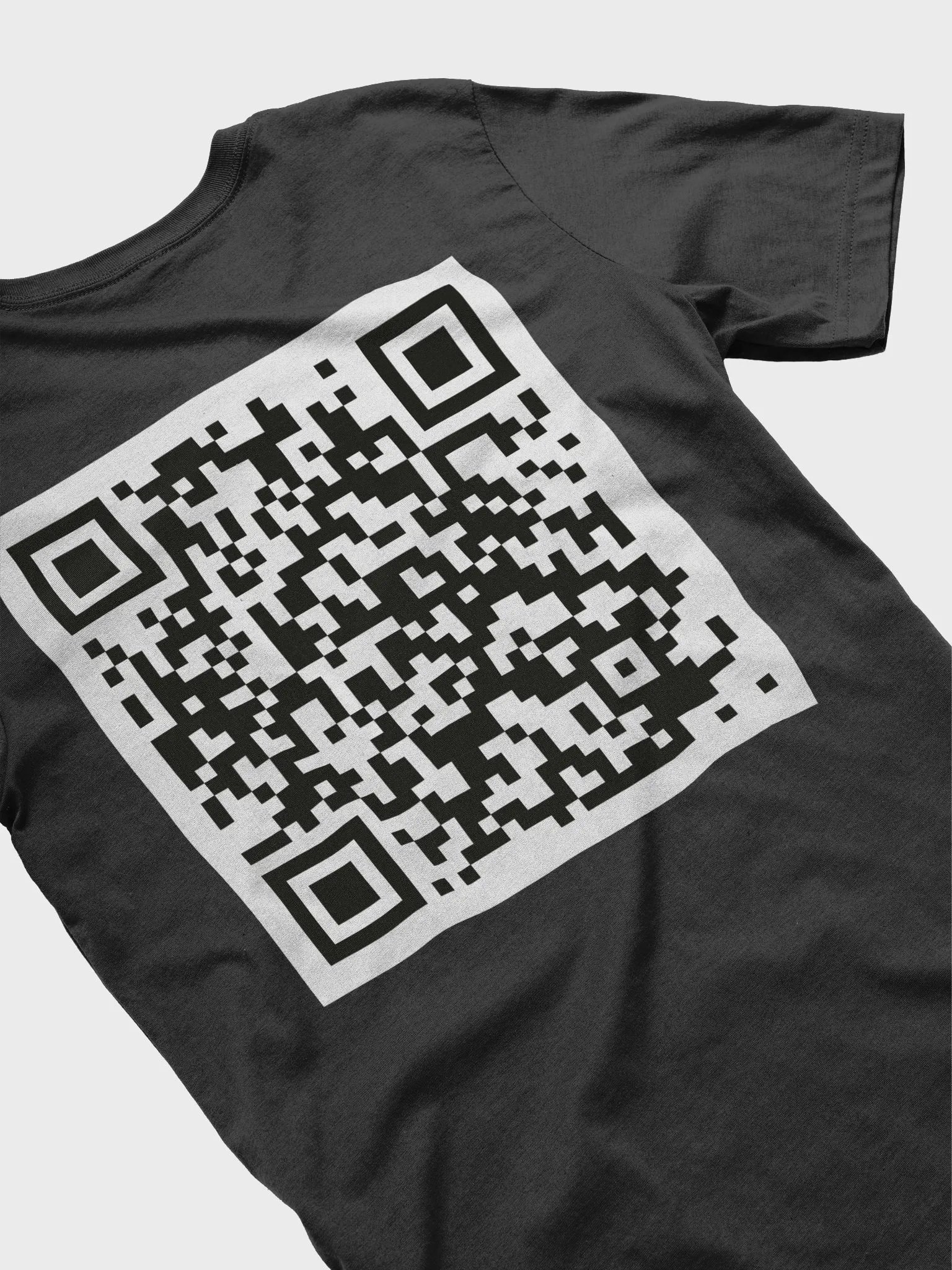 'Rick Rolled' Bella+Canvas QR T-Shirt product image (25)
