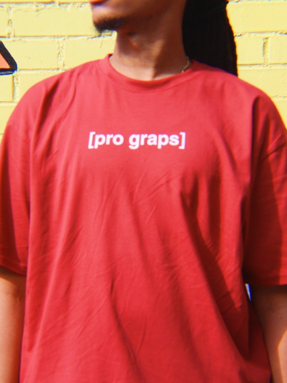 [pro graps] DEACON RED TEE product image (1)