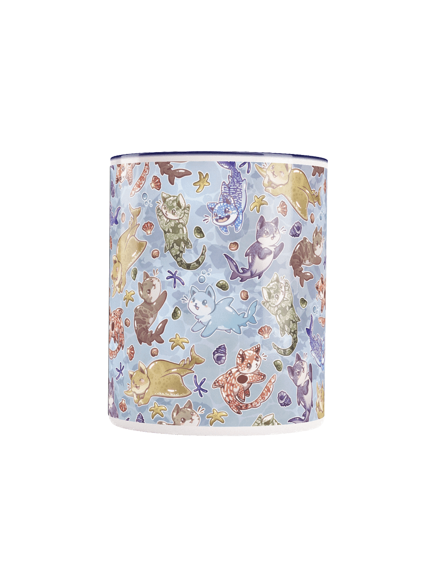 CATSHARK - ceramic mug with color inside product image (69)