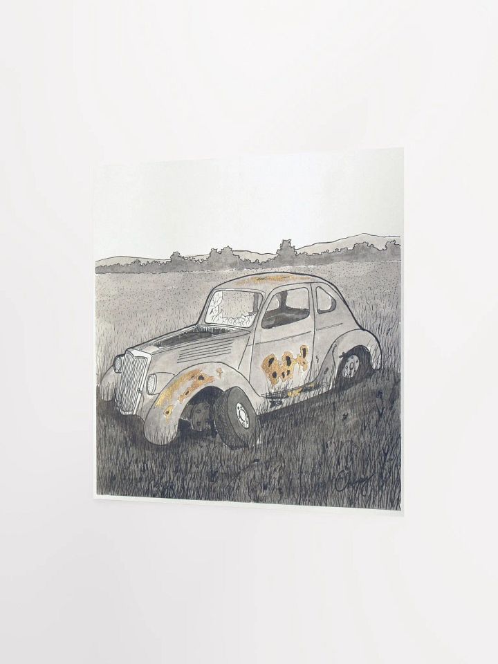 Abandoned Car Print product image (2)