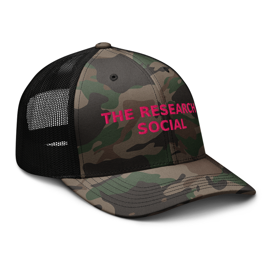 Field Tested – Research Approved” Camo Hat product image (6)