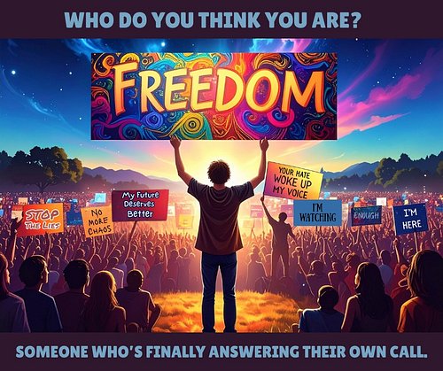 To be a hero in your own life, you don’t need a cape.

You need to stop disqualifying yourself.

Stand for something.

Act on...