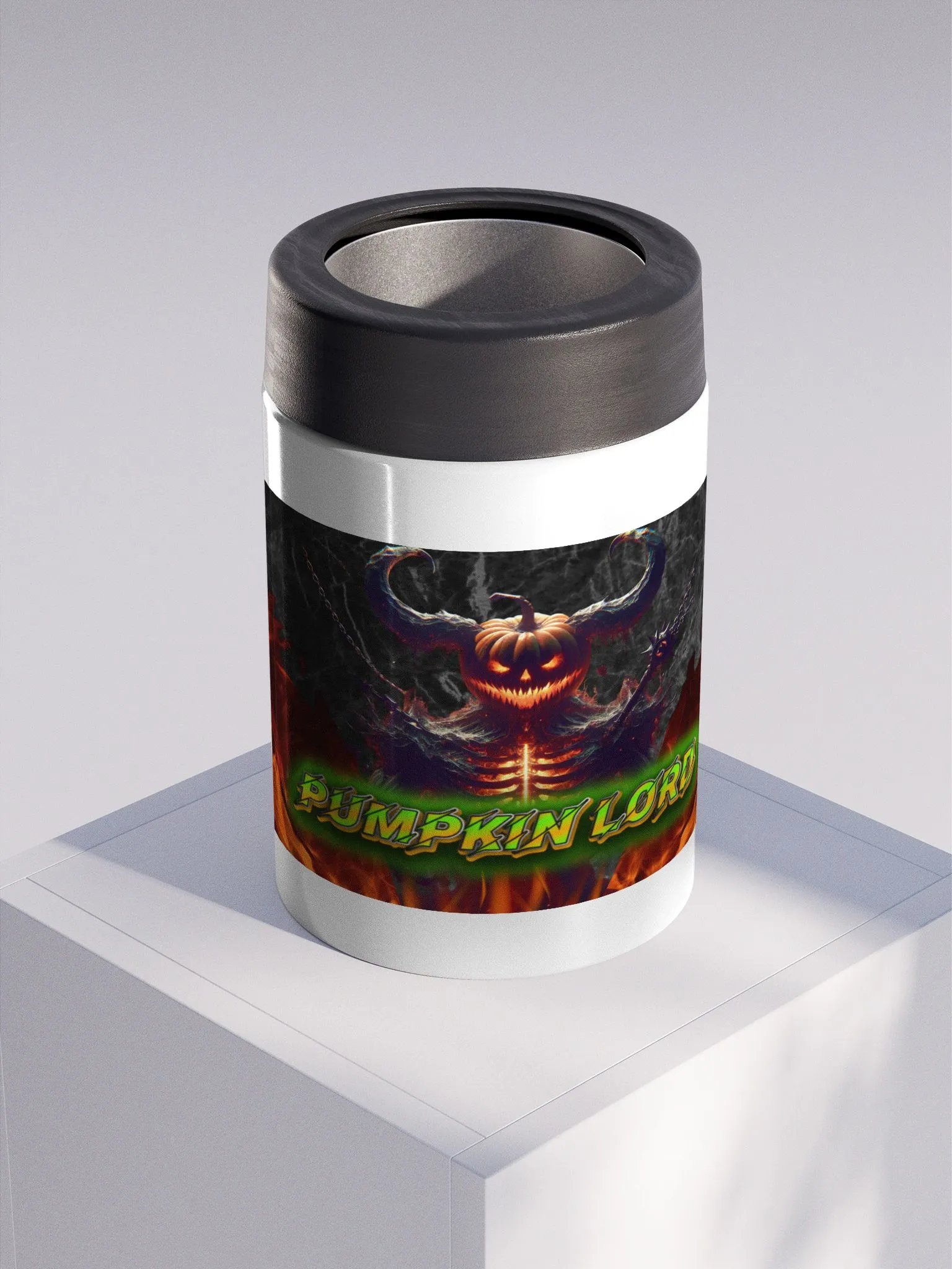 Pumpkin Lord Stainless Steel Koozie product image (3)