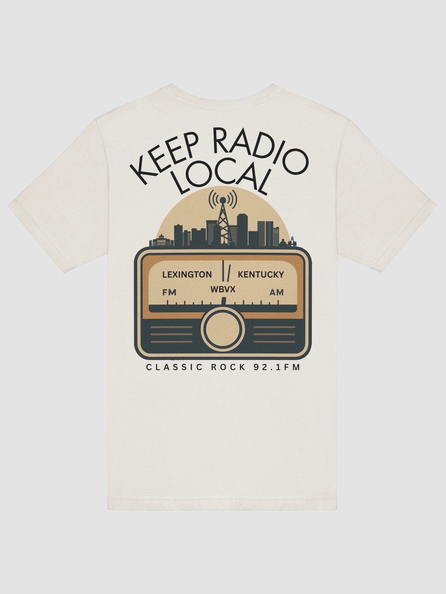 Keep Radio Local T-shirt product image (42)
