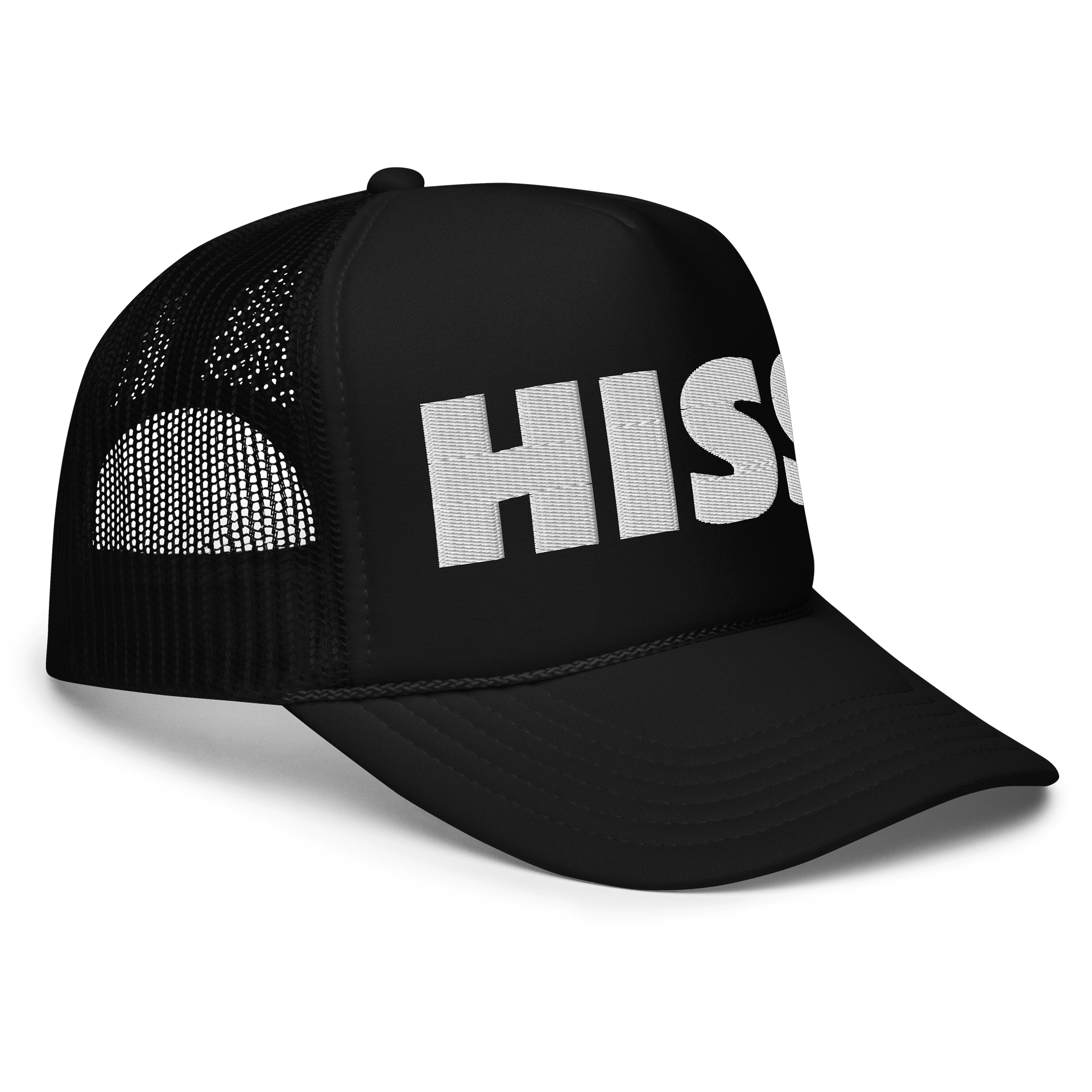 Embroidered HISS Hat - White Thread Collection product image (3)
