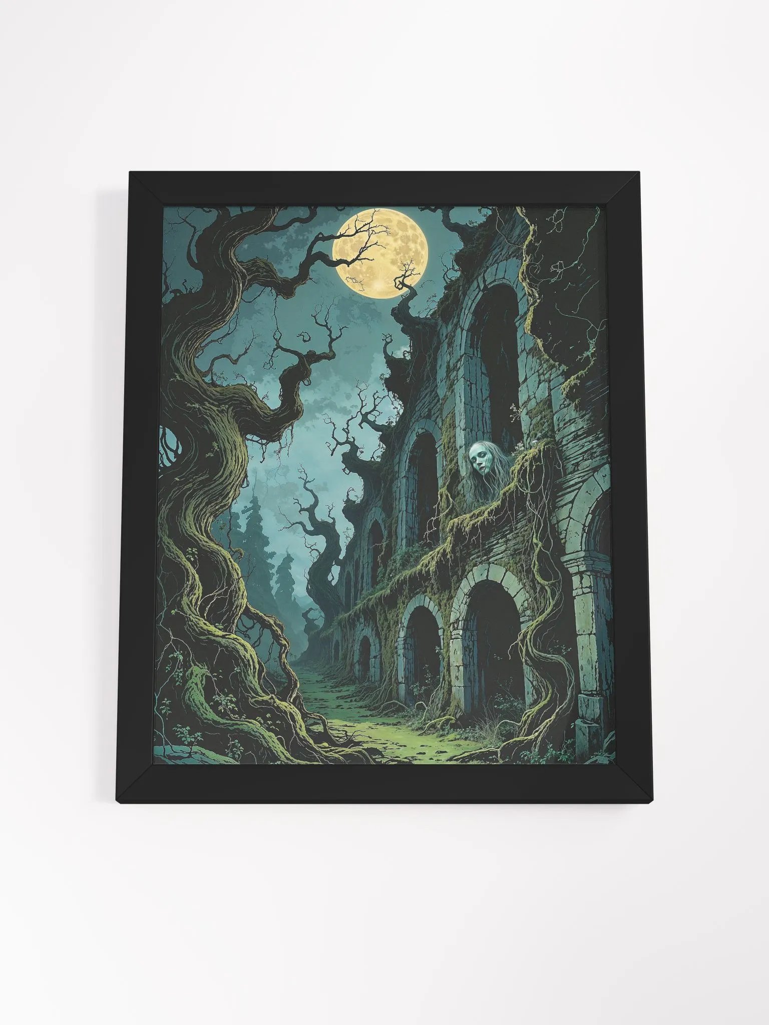 Haunted Arches Framed Print product image (23)