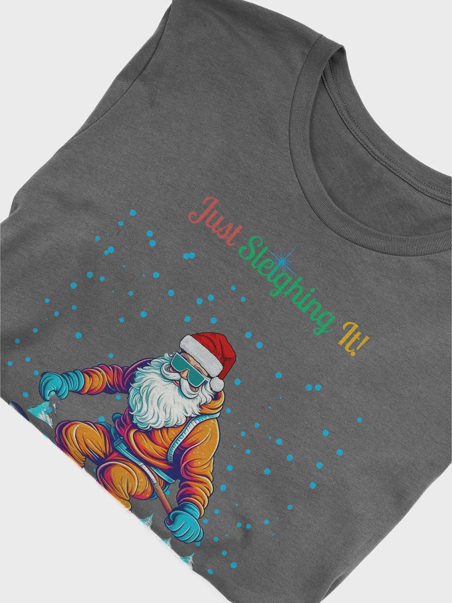 Santa Claus Snowboarding T-shirt product image (23)