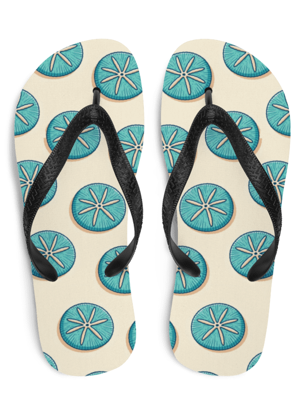 Sand Dollar Flip Flops product image (1)