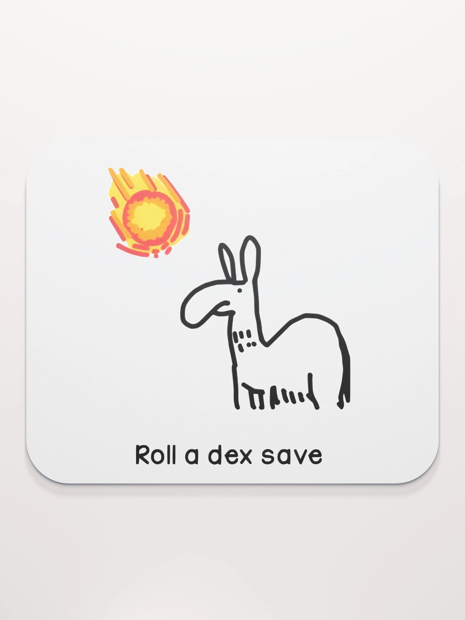 Roll a Dex Save - Mousepad/Dice Mat product image (2)