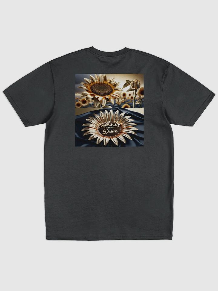 Kitty cat sun flower shirt product image (2)