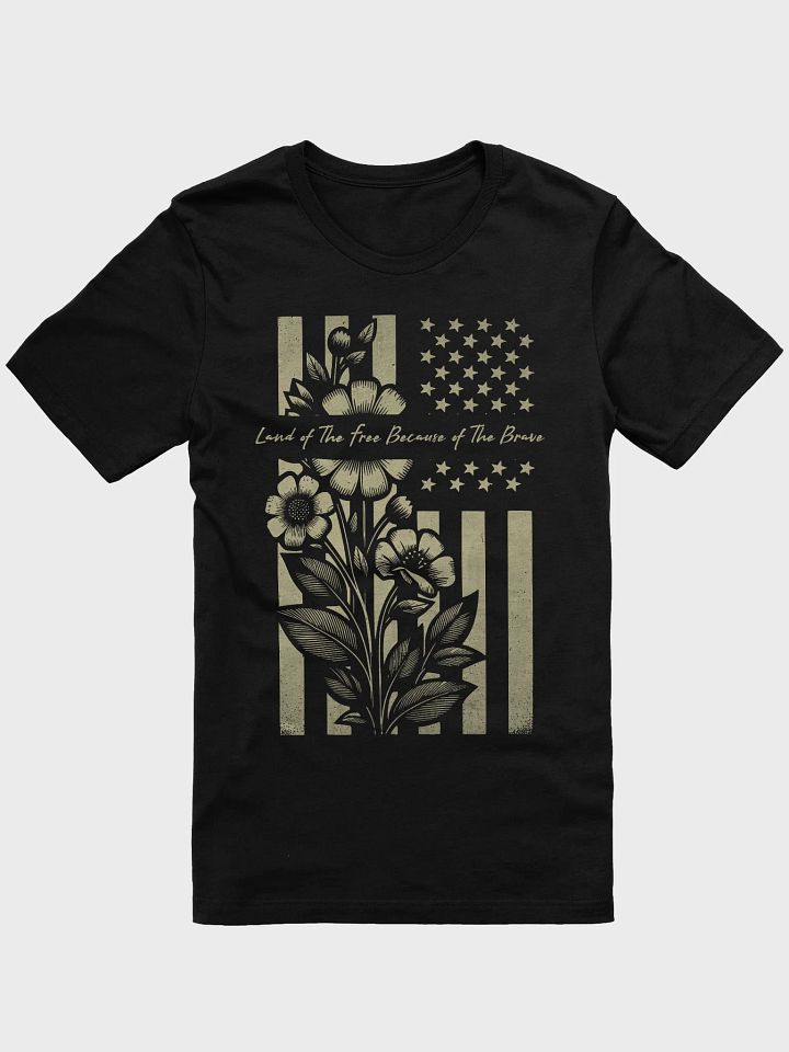 4th of July Floral Signature Unisex T-Shirt product image (1)