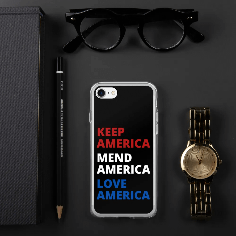 KAMALA Keep Mend Love America iPhone® Case product image (2)