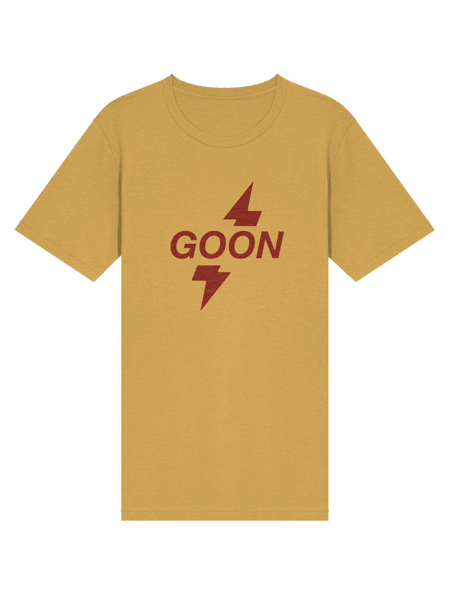 Goon Bolt Short Sleeve T-Shirt Yellow (Large Logo) product image (3)