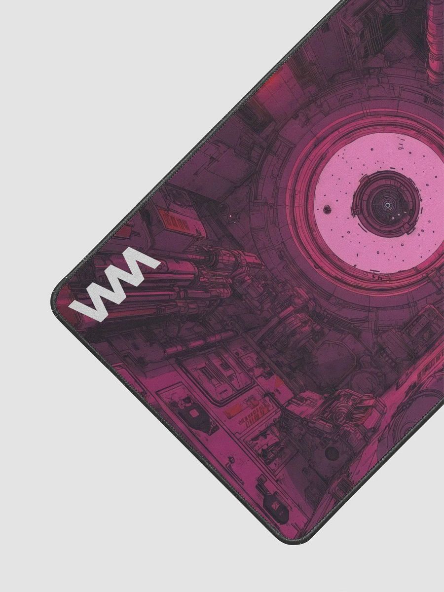 Neon Portal Desk Mat // 12” x 22” product image (2)