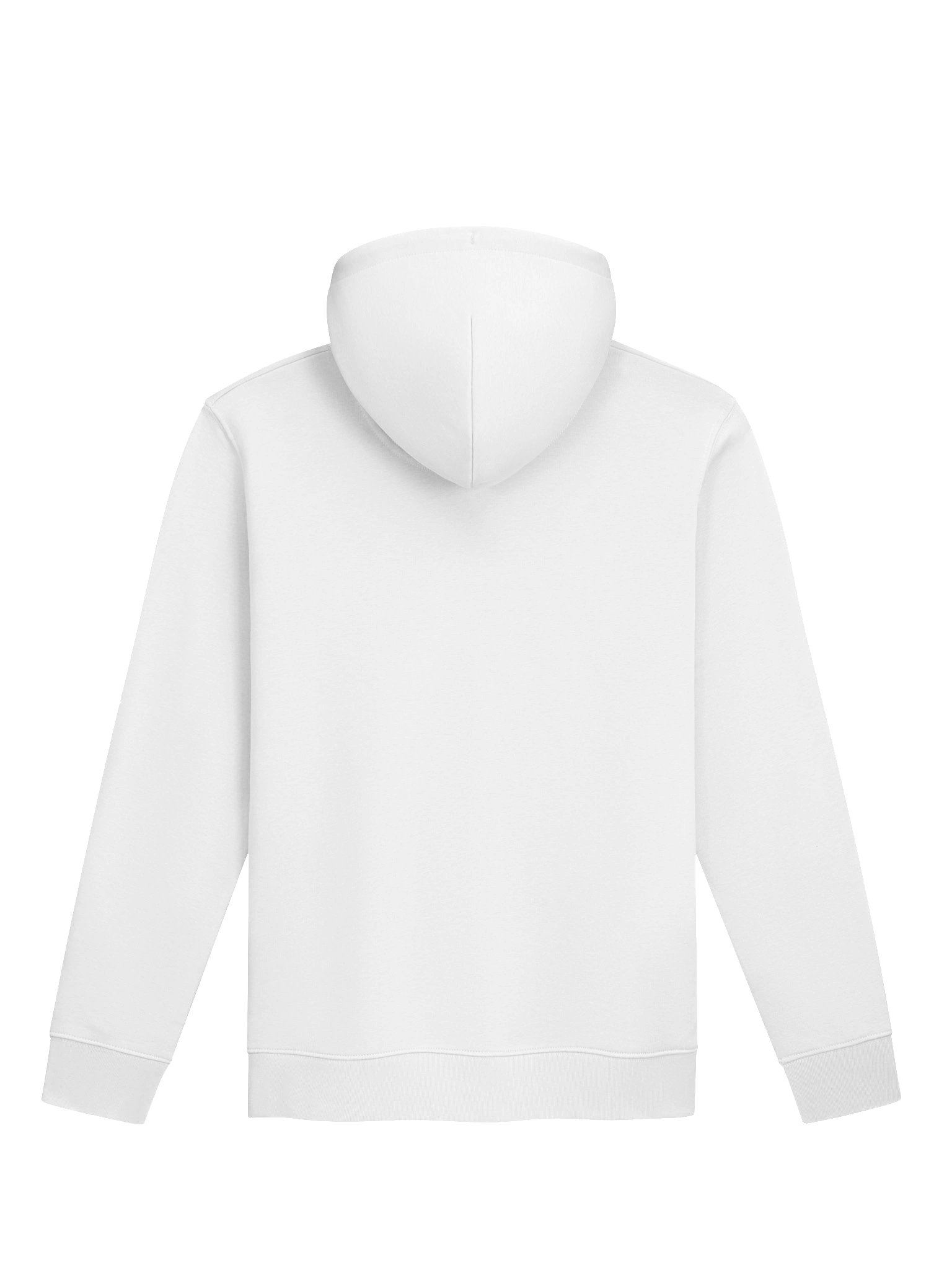 White Eco Hoodie, Unisex, RKK Logo product image (2)