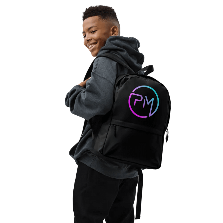 Neon PM Circle All-Over Print Backpack product image (7)