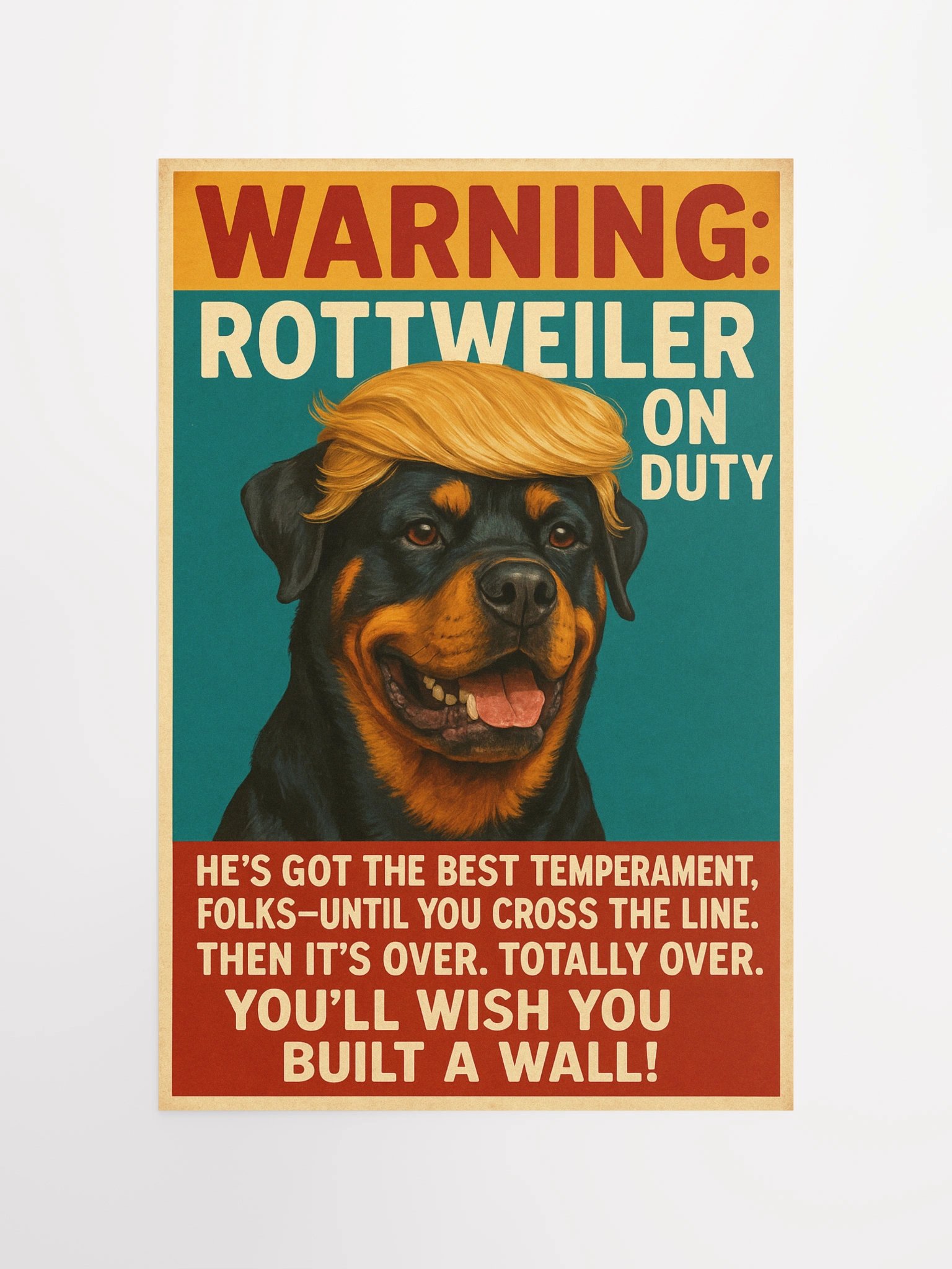 Rottweiler on Duty Poster product image (12)