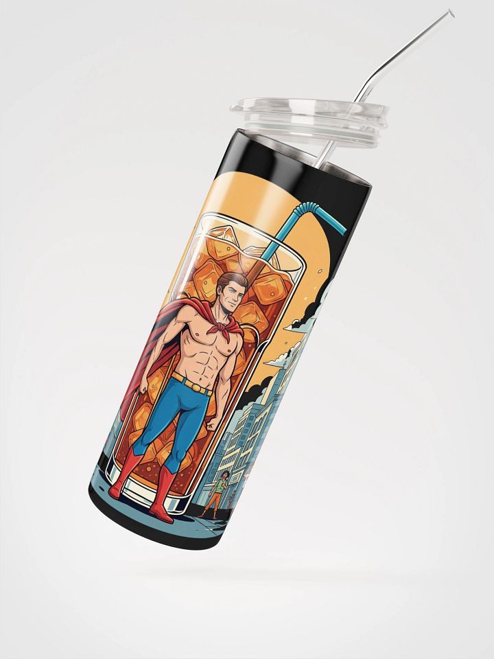 Superhero Stainless Steel Tumbler: Stay Supercharged! product image (3)