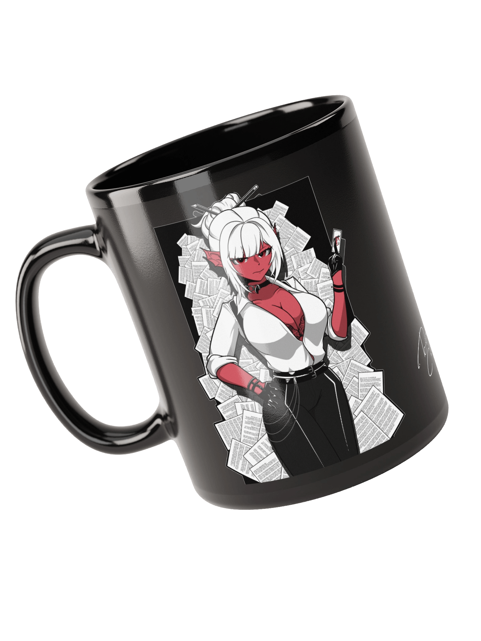 Murders & Executions Waifu Mug (Black) product image (3)