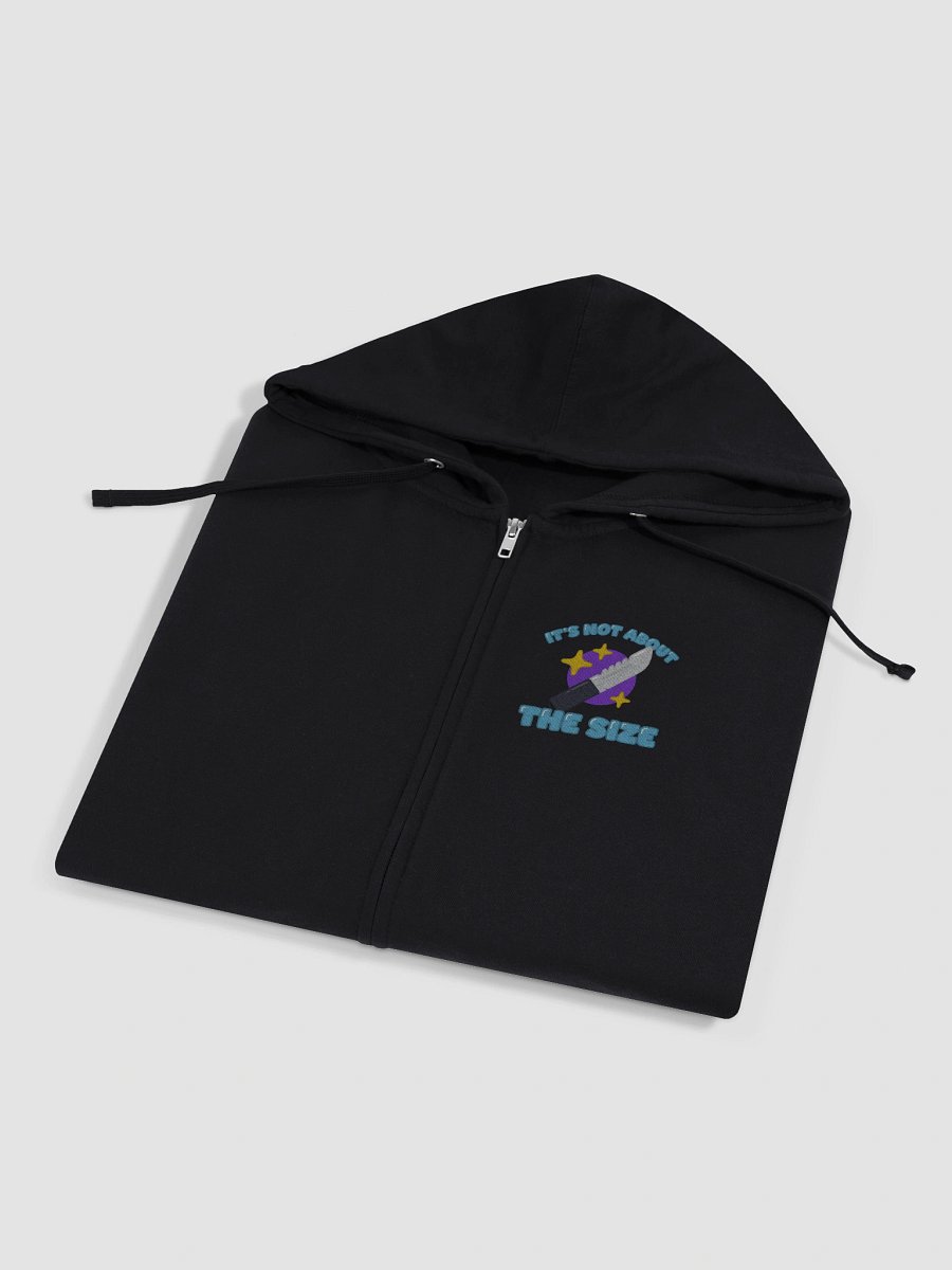 It's Not About the Size Zip Hoodie product image (4)
