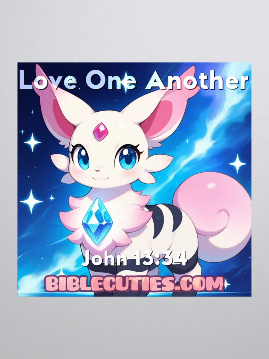 Bible Cuties Rachel - Love One Another Sticker product image (1)