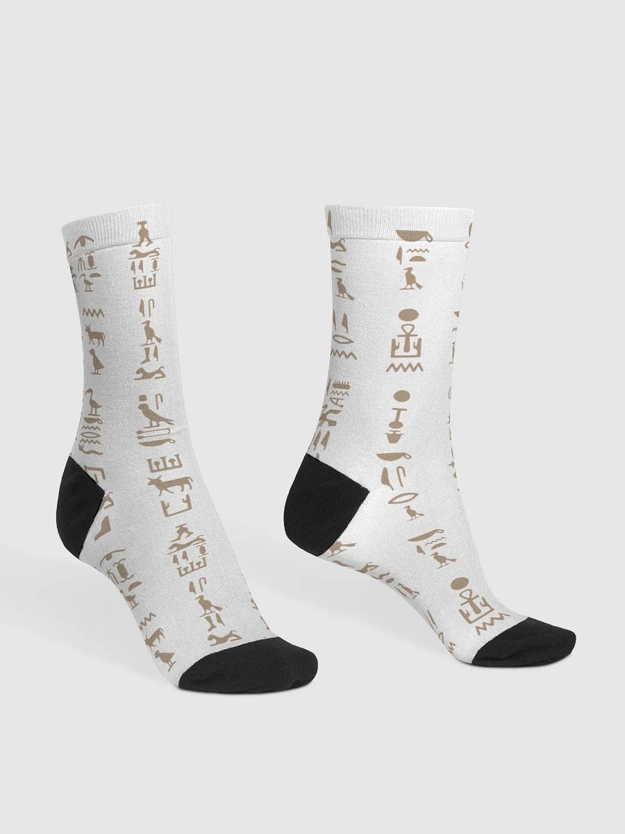 Isis White Crew Socks product image (3)