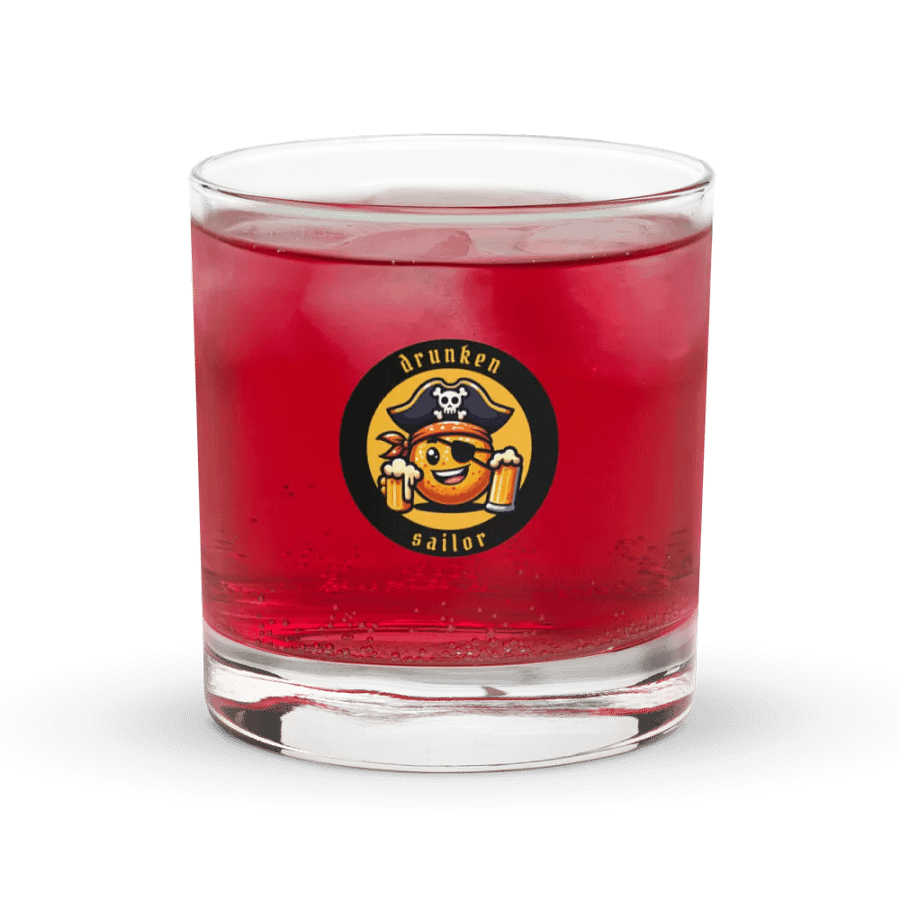 Drunken Sailor Rock Glass product image (10)