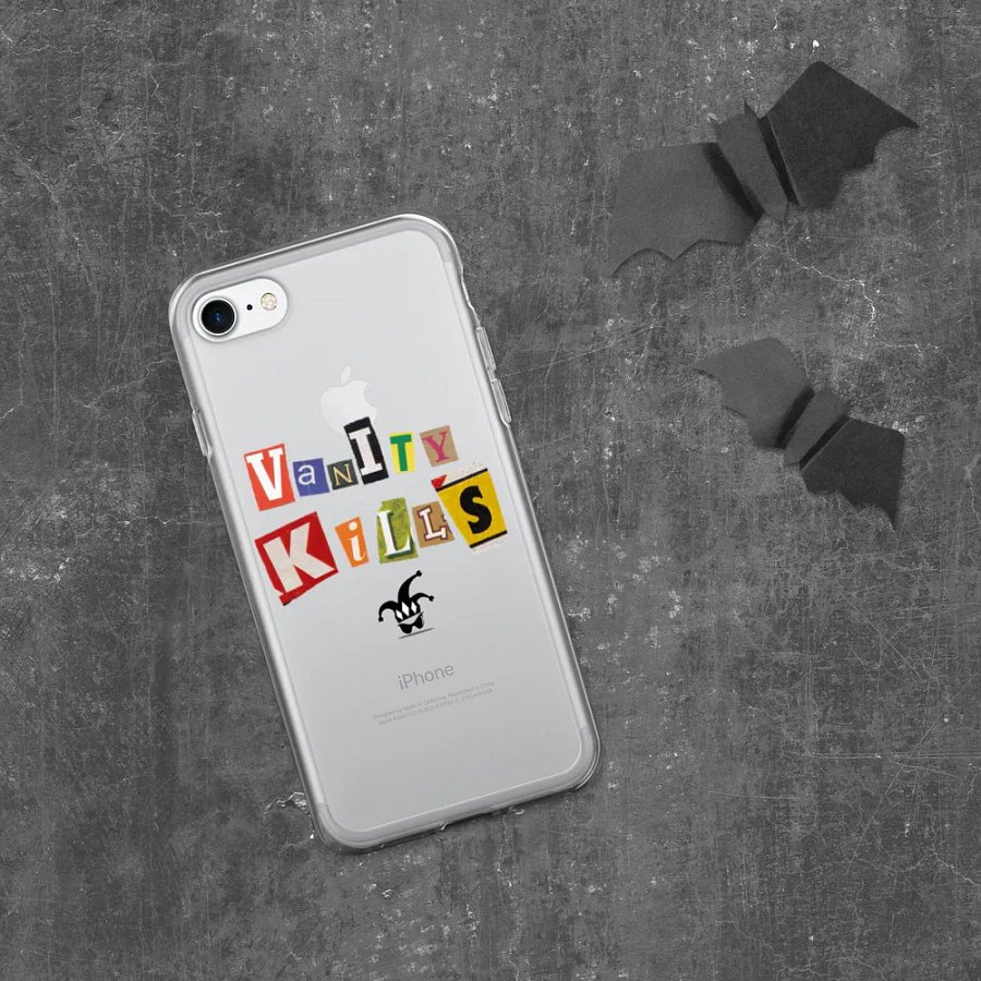 A filthy Habit Vanity Kills iphone case clear product image (332)