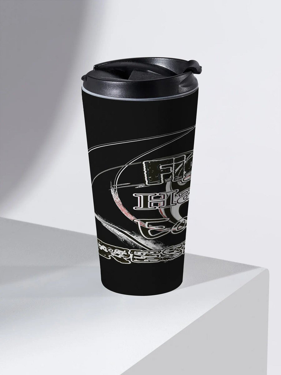 Fight Hard Earn Respect - Black - Stainless Steel Travel Mug product image (2)