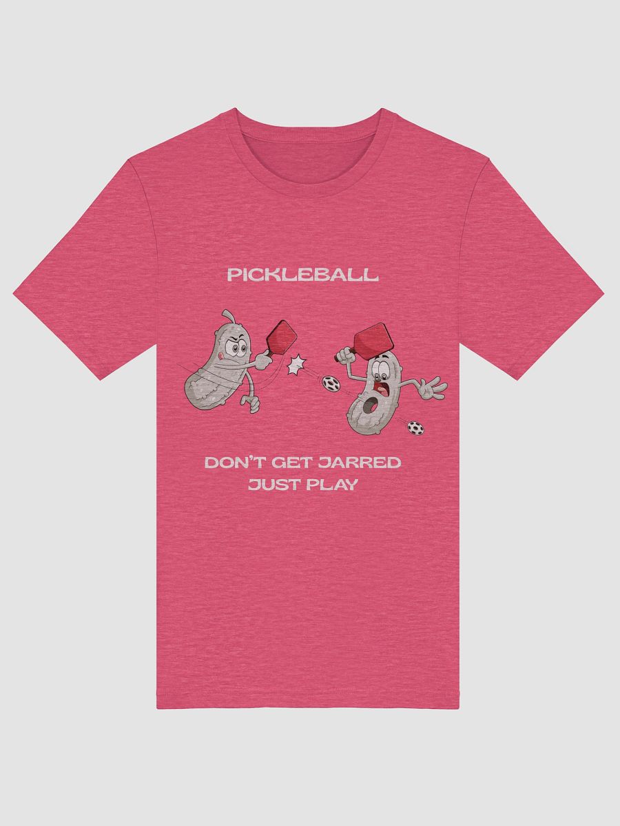 Pickleball Don't Get Jarred Just Play Supersoft T-Shirt product image (47)