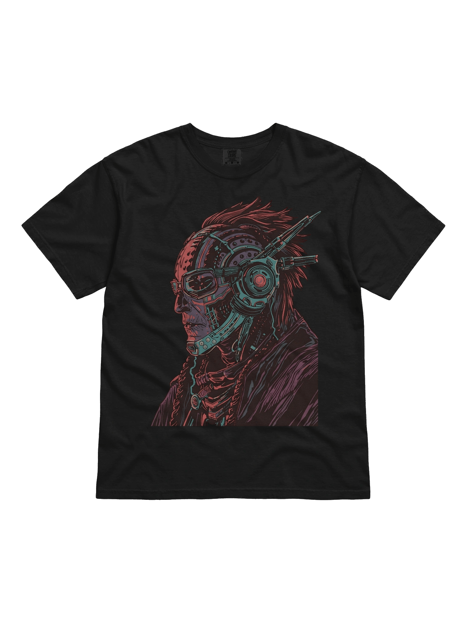 Cyberpunk Rider Heavyweight T-Shirt product image (1)