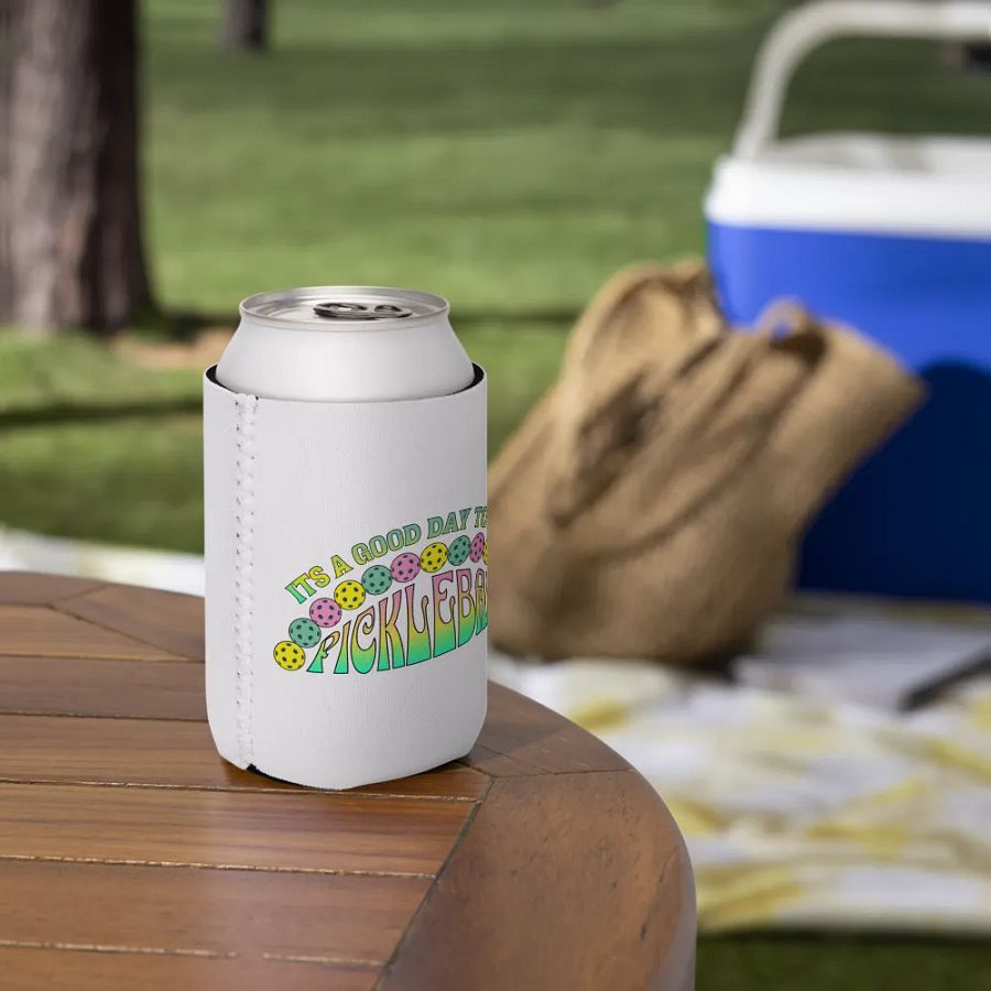 It's A Good Day To Play Pickleball Half Moon Coozie product image (6)